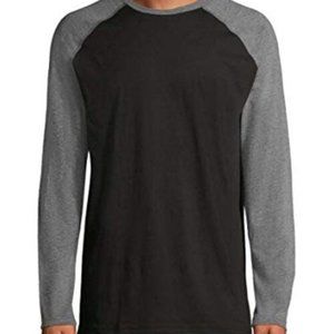 Men's Long Sleeve Reglan Crew Neck Tee George